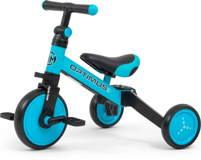 Kinderfahrrad 3-in-1 Milly Mally Optimus blau