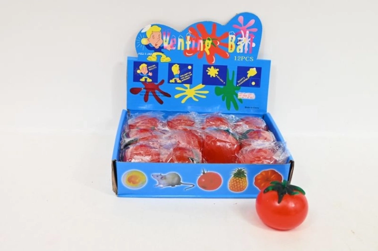 Antistress-Knautschball in Tomatenform