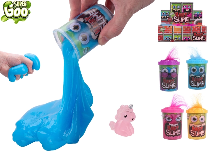 Super Goo Schleim – haariges Monster 8 cm, 100 g