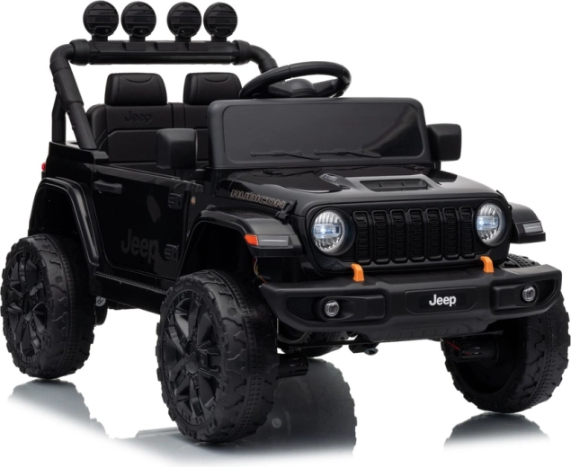 Jeep Rubicon Kinder-Elektroauto 24 V schwarz