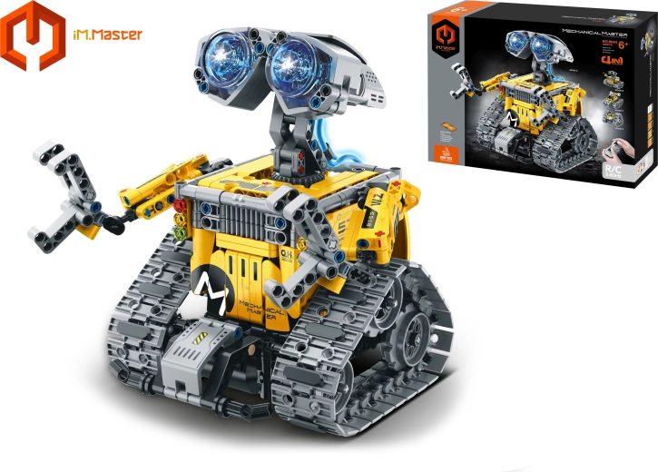 IM.Master Konstruktionsspielzeug Roboter WALL-E 4-in-1 RC Fernbedienung/App 15,5×21×19,5 cm