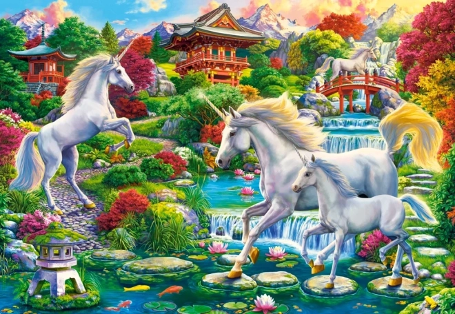 Castorland Puzzle Einhorn-Garten 1500 Teile