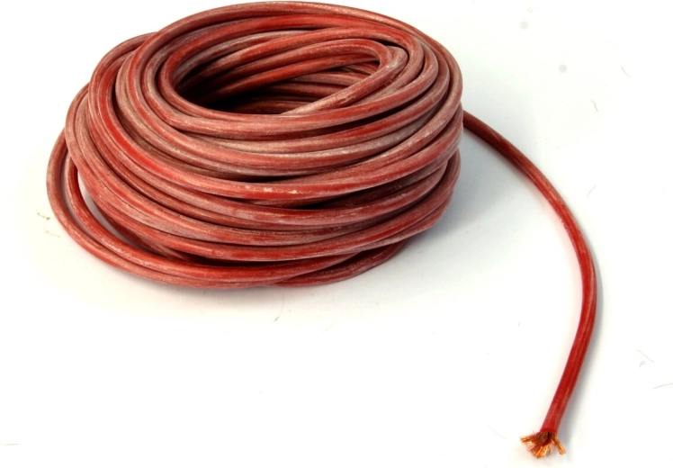 Silikonleitung 2,5 mm² 10 m rot