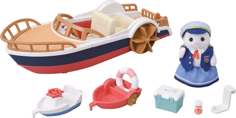 Ausflugsboot der Seefahrer-Robbe Sylvanian Families
