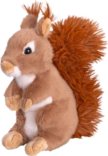 Plüscheichhörnchen 20 cm – superweiches Spielzeug für Kinder ab der Geburt