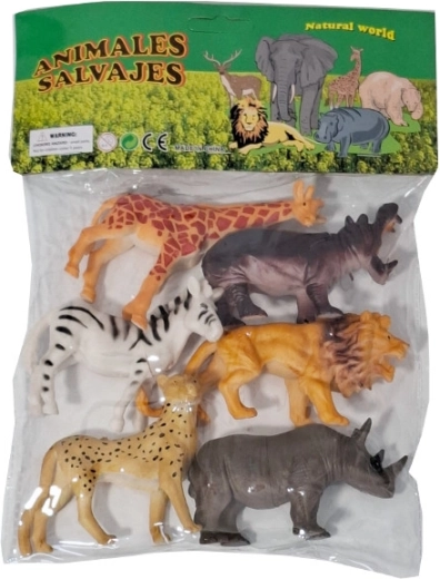 Set mit Safari-Tieren