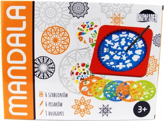 Satz von Mandala-Zeichnungen