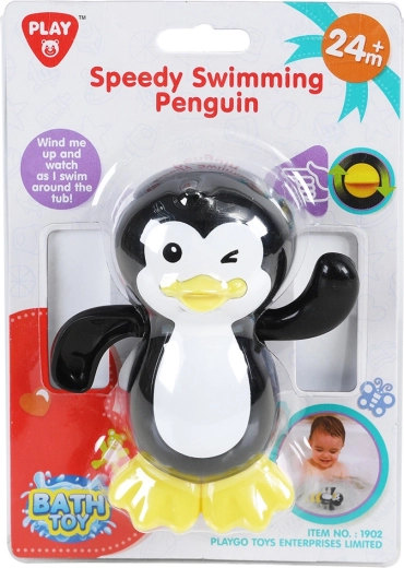 Schnell schwimmender Pinguin für die Badewanne von Playgo