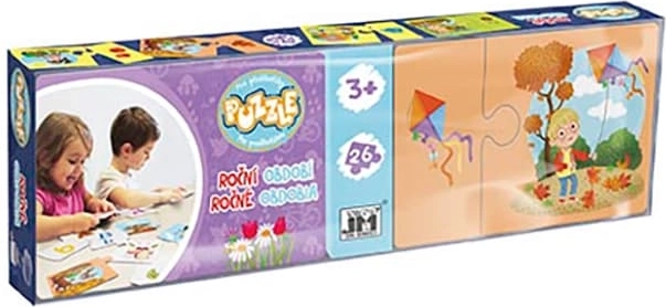 Puzzle für Vorschulkinder – Jahreszeiten