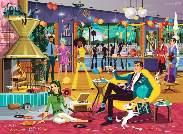 Ravensburger Puzzle Jazzy! Zeit für die Party 500 Teile