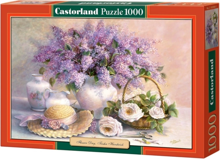 Puzzle Blumen – Flieder und Rosen 1000 Teile