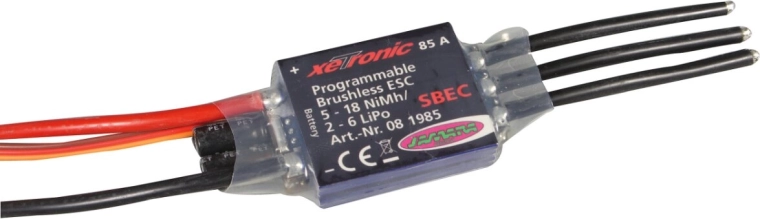 Xetronic-Regler 85 A mit BEC 5 A