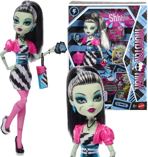 Monster High Sammlerpuppen Frankie Stein Dawn of the Dance Creeproduction 27 cm mit Zubehör