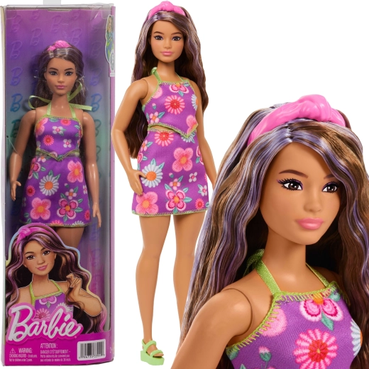 Barbie Fashionistas-Puppe im Blumenkleid