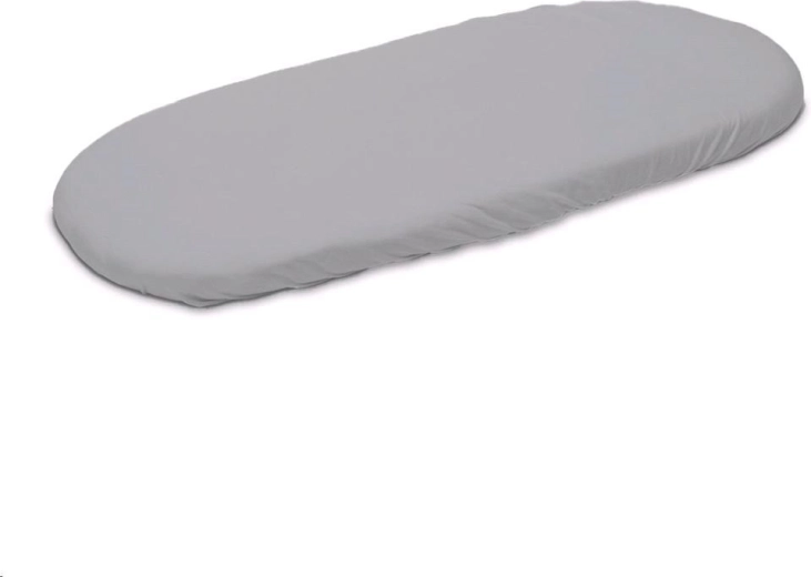 Jersey-Spannbettlaken für Kinderwagen New Baby, grau, 35 × 75 cm