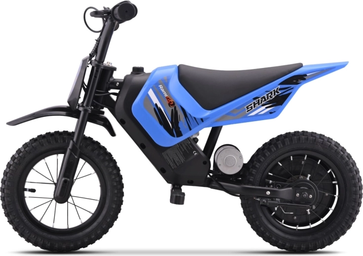 Elektrisches Kinder-Motorrad Shark – blau
