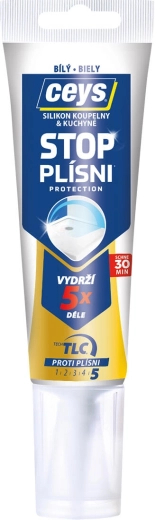 Silikondichtstoff gegen Schimmel 125 ml weiß CEYS