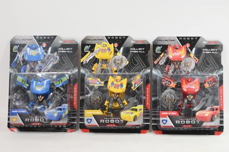 Transformierbare Roboterfigur (3 Varianten)