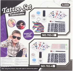 Glitzer-Tattoo-Set für Kinder