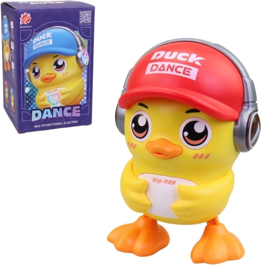 Tanzende Ente mit Batteriebetrieb, 17 cm