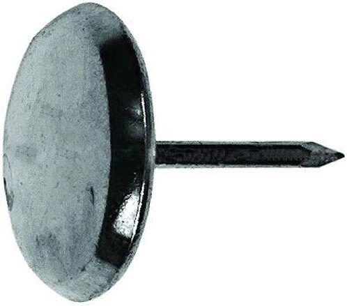 Gepolsterte Ziernägel, vernickelt 10 mm (50 Stk.)