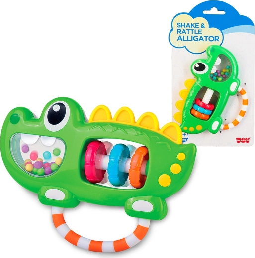 Hap-P-Kid Babyrassel Krokodil für Babys