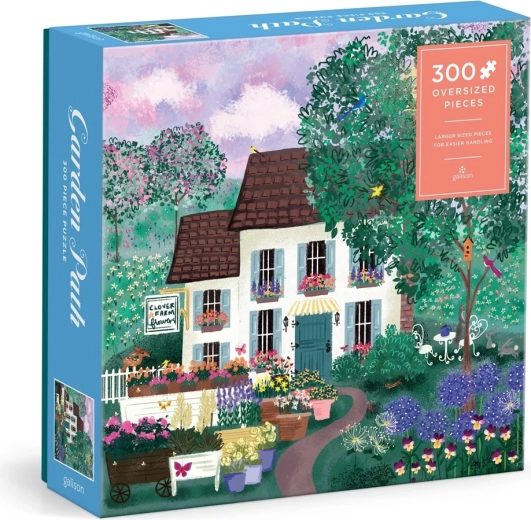 Puzzle Gartenweg 300 Teile – GALISON x Joy Laforme