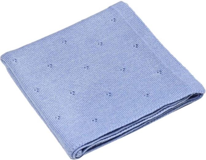NANNA Merino-Decke Apollo Blue