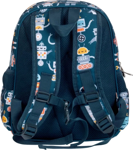 A Little Lovely Company Kinderrucksack für den Kindergarten mit Robotern