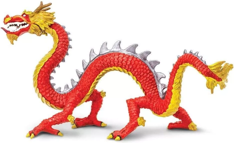 Safari Ltd. Figur Hornchinesischer Drache