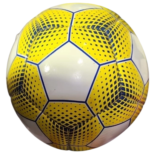 Mini-Fußball gelb-weiß