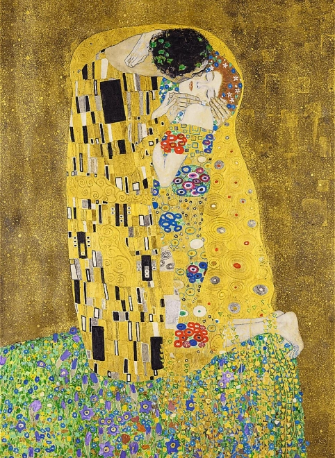 Holzpuzzle Gustav Klimt - Der Kuss 200 Teile