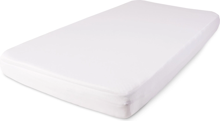 Wasserdichtes Spannbettlaken Tencel 70 × 140 cm weiß