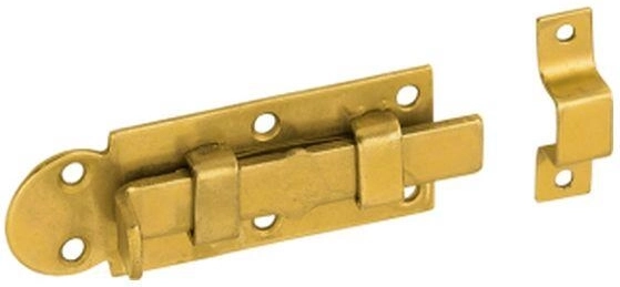 Einfache Riegel 80 × 30 × 3 mm, verzinkt