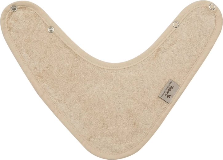 Timboo Bandana-Lätzchen frosted almond 36 × 22 cm