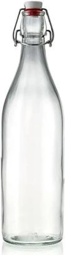 Glasflasche TORO mit Bügelverschluss 260 ml