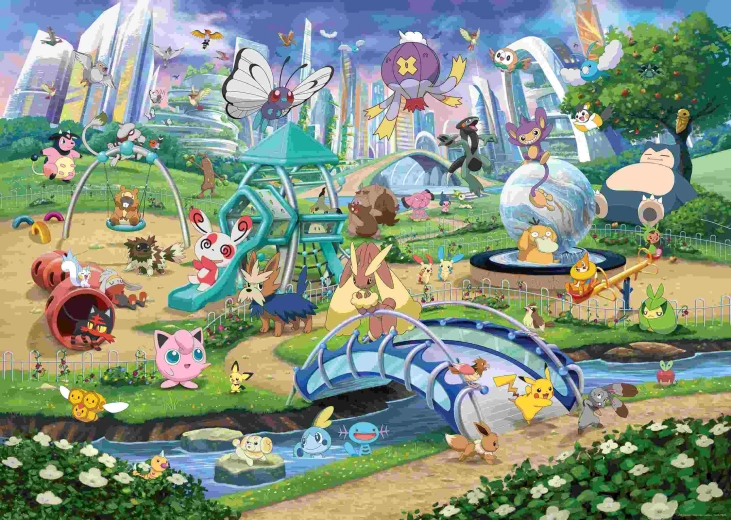 Ravensburger Puzzle Pokémon Breakout 1, 1000 Teile
