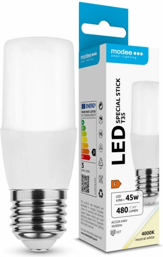 LED-Lampe Modee Lighting Special Stick T35 4,9 W E27, neutralweiß, 480 lm