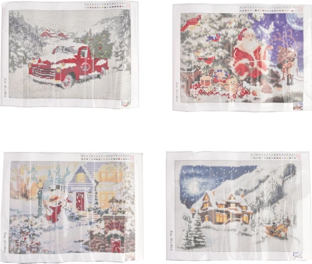 Kreativset Diamond Painting – Weihnachtsmotive