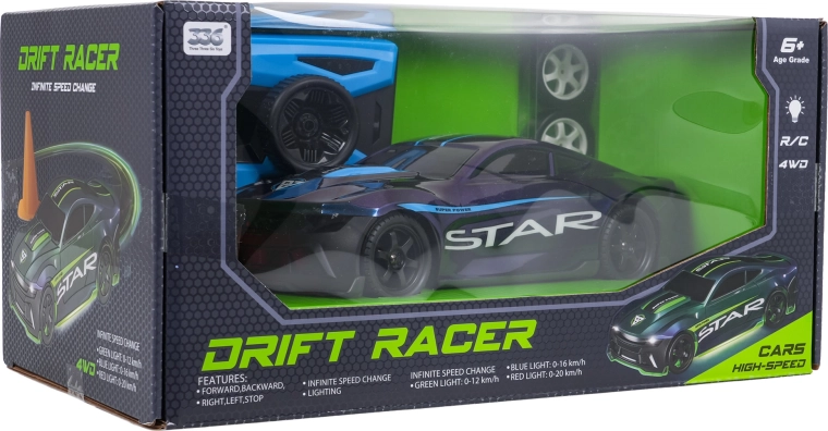 Ferngesteuertes Auto STAR – Blau