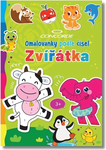 Malen nach Zahlen Concorde – Tierchen