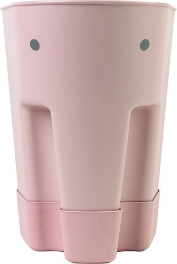 Shnuggle Ellie Aufbewahrungskörbchen für Badewannenspielzeug blush pink