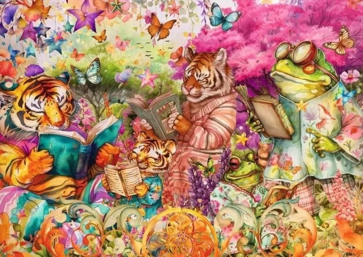 Ravensburger Puzzle Buchclub 1000 Teile