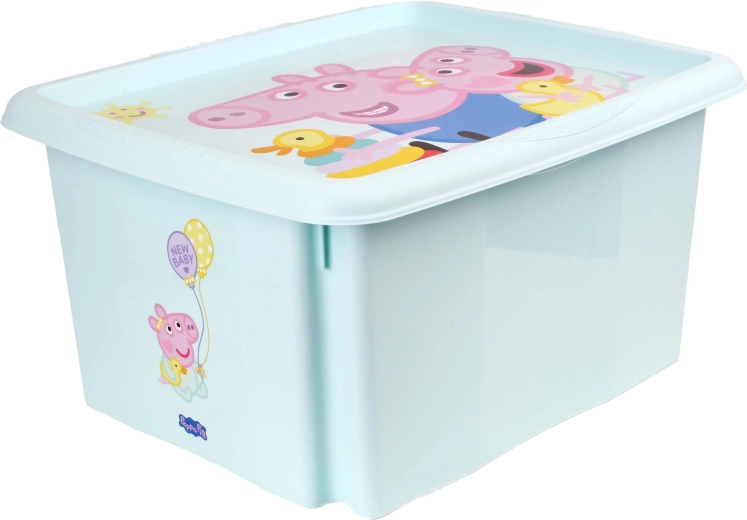 Aufbewahrungsbox mit Deckel Peppa Pig 24 l