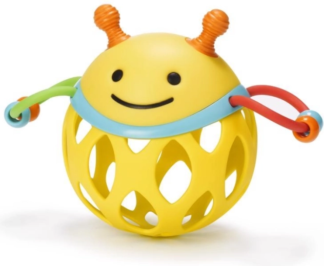 Skip Hop Rassel zum Greifen Biene zur Förderung der Motorik 3m+