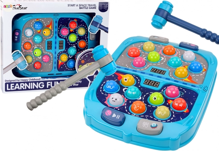 Wack-a-Mole Space Arcade-Spiel 9 Geschwindigkeitsstufen Lichter Geräusche