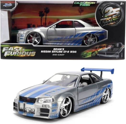 Jada Fast & Furious Nissan Skyline GT-R Jubiläumsedition 1:24