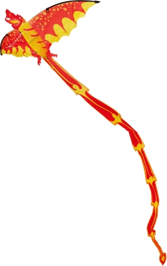 Pop-Up-3D-Drachen – verschiedene Varianten