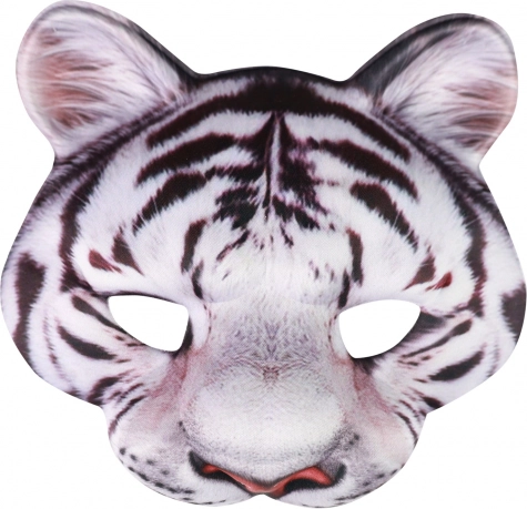 Weiße Tigermaske
