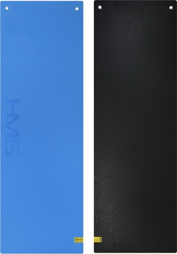 Studio-Trainingsmatte mit Ösen HMS Premium blau